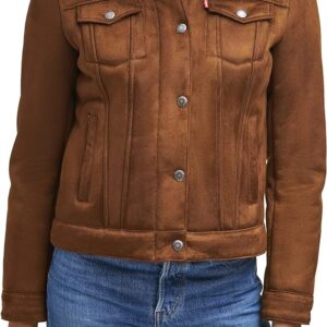 Levis-Womens-Classic-Sherpa-Lined-Trucker-Jacket-dark-brown