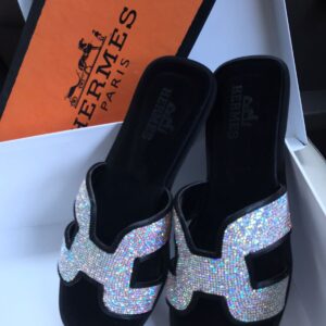 hermes-sandals-black